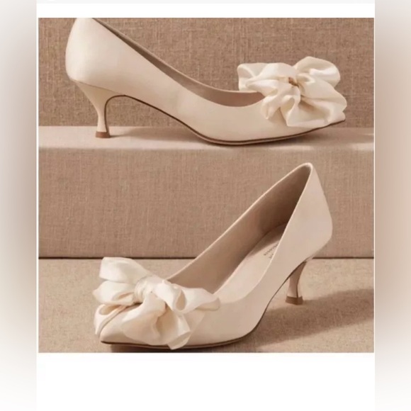Jeffrey Campbell Shoes - Jeffrey Campbell Polina Ivory Heels Size 7